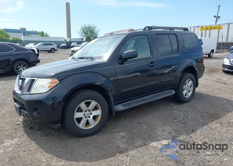 2008 Nissan Pathfinder Se из США, поврежденный, VIN 5N1AR18B88C607033